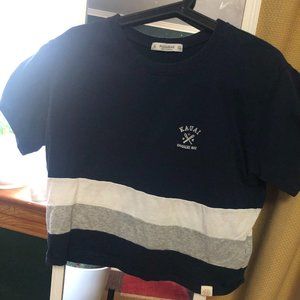 Pull and Bear Short Sleeve Crop top